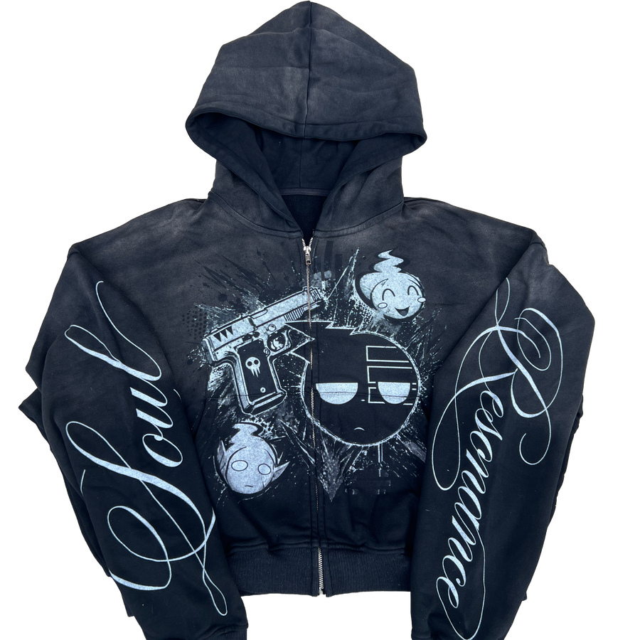 Death & Twins "Soul Resonance" Zip-Up